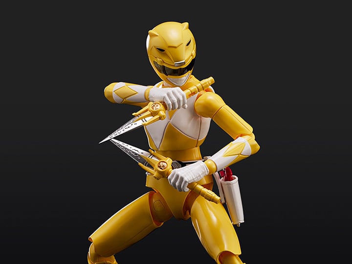 Mighty Morphin Power Rangers Furai 32 Yellow Ranger Model Kit Gallery Image 1