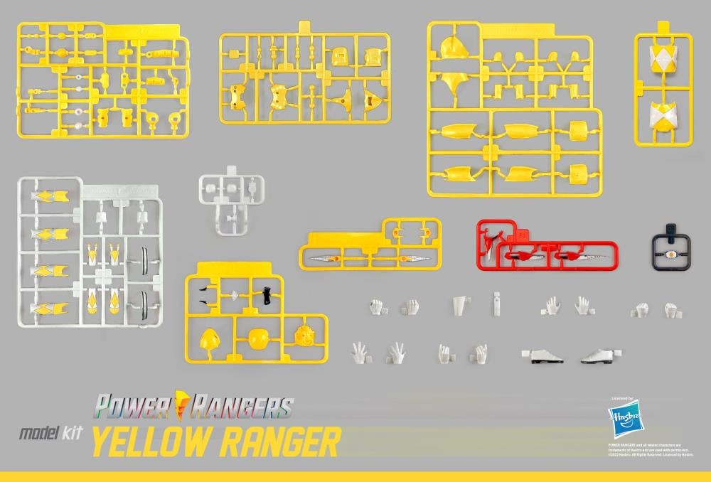 Mighty Morphin Power Rangers Furai 32 Yellow Ranger Model Kit Gallery Image 12