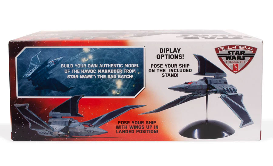Star Wars: The Bad Batch Havoc Marauder 1/144 Scale Model Kit Gallery Image 4