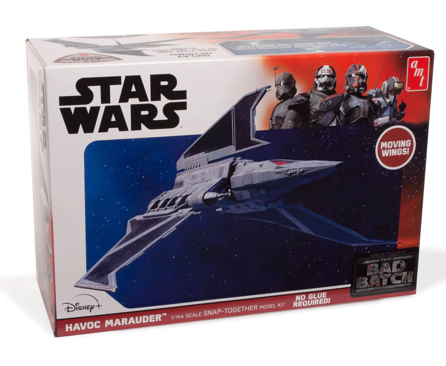 Star Wars: The Bad Batch Havoc Marauder 1/144 Scale Model Kit Gallery Image 3