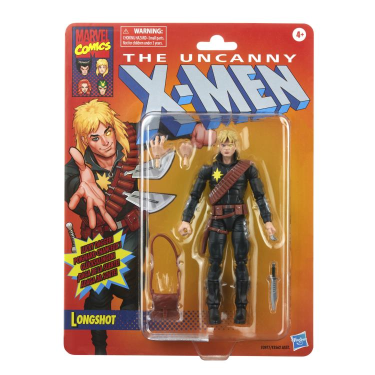 The Uncanny X-Men Marvel Legends Retro Collection Longshot Action Figure Gallery Image 8