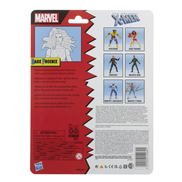 The Uncanny X-Men Marvel Legends Retro Collection Dark Phoenix Action Figure Gallery Image 9