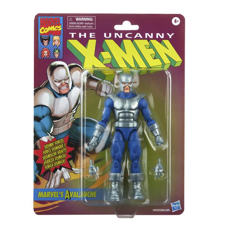The Uncanny X-Men Marvel Legends Retro Collection Marvel's Avalanche Action Figure Gallery Image 8