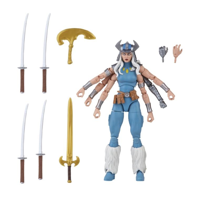 The Uncanny X-Men Marvel Legends Retro Collection Marvel's Spiral Action Figure Gallery Image 7