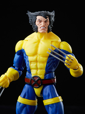 The Uncanny X-Men Marvel Legends Retro Collection Wolverine Action Figure Gallery Image 2