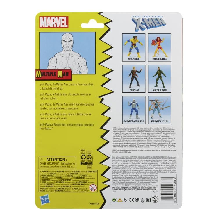 The Uncanny X-Men Marvel Legends Retro Collection Multiple Man Action Figure Gallery Image 15