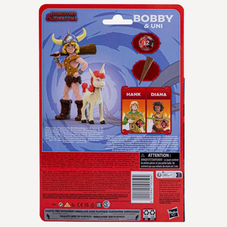 Dungeons & Dragons Cartoon Classics Bobby & Uni Action Figure Two-Pack Gallery Image 10