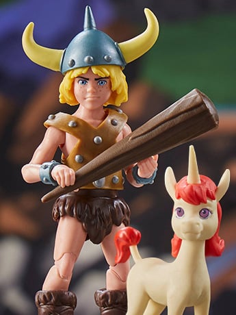 Dungeons & Dragons Cartoon Classics Bobby & Uni Action Figure Two-Pack Gallery Image 2