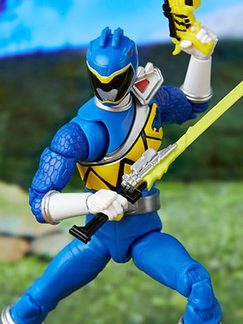 Power Rangers Dino Charge Lightning Collection Blue Ranger Gallery Image 2