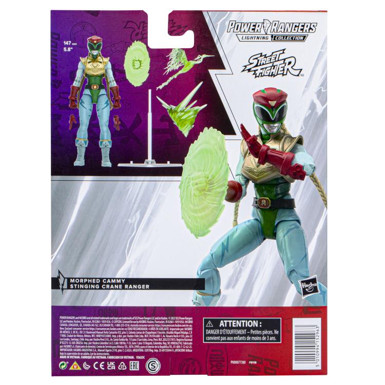 Power Rangers x Street Fighter Lightning Collection Morphed Cammy Stinging Crane Ranger Gallery Image 20