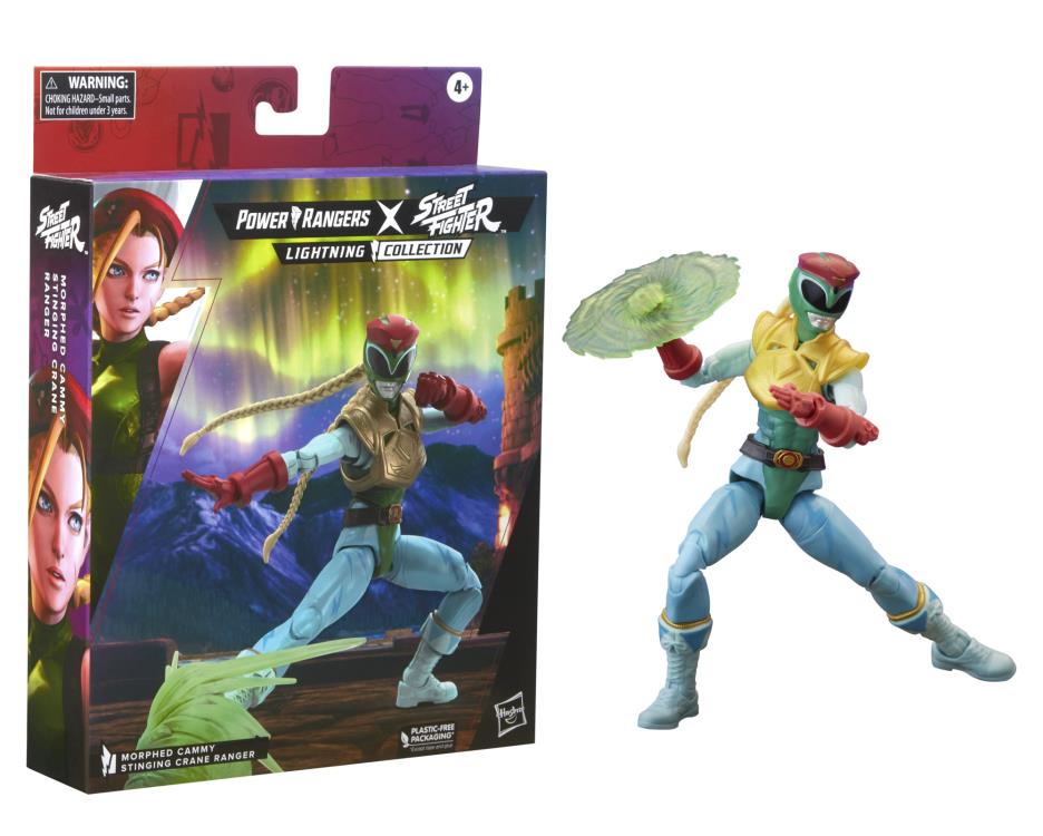 Power Rangers x Street Fighter Lightning Collection Morphed Cammy Stinging Crane Ranger Gallery Image 17