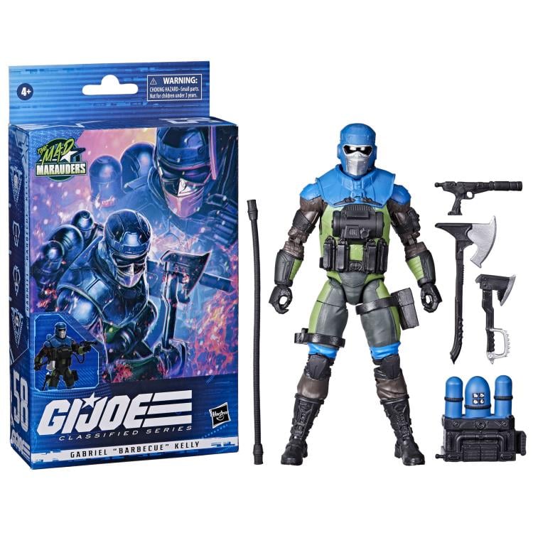 G.I. Joe Classified Series #58 Mad Marauders Gabriel “Barbecue” Kelly Gallery Image 9