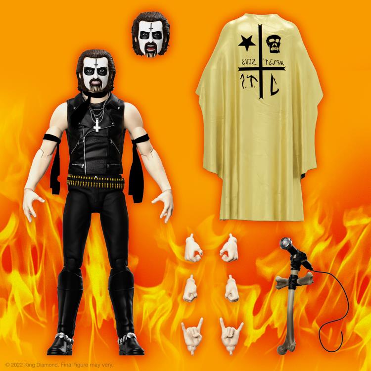 Mercyful Fate ULTIMATES! King Diamond (Modern Era) Action Figure Gallery Image 8
