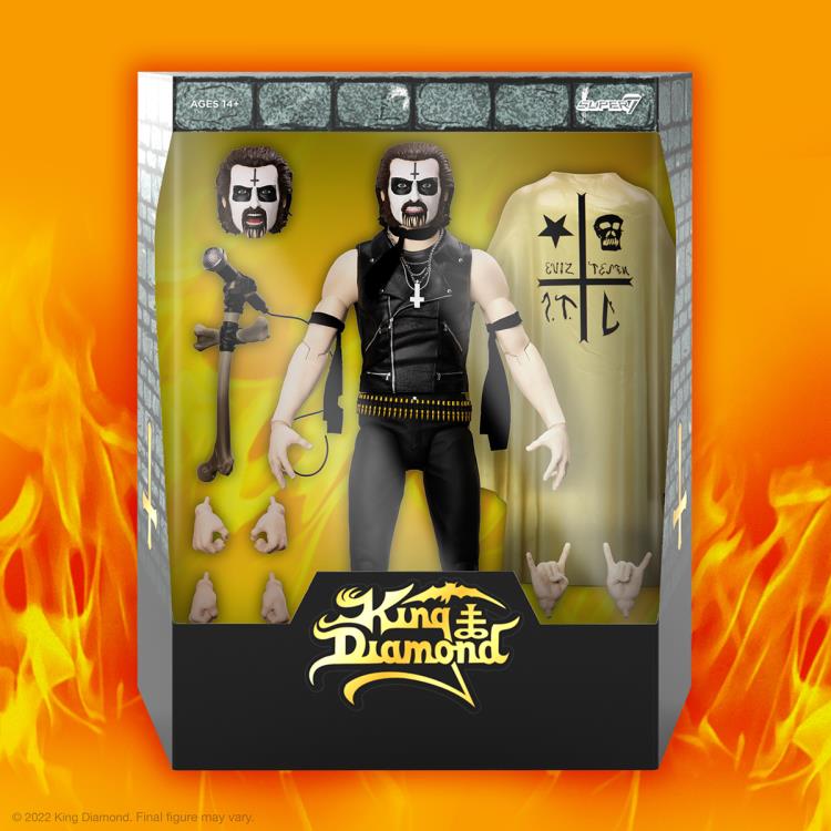 Mercyful Fate ULTIMATES! King Diamond (Modern Era) Action Figure Gallery Image 9