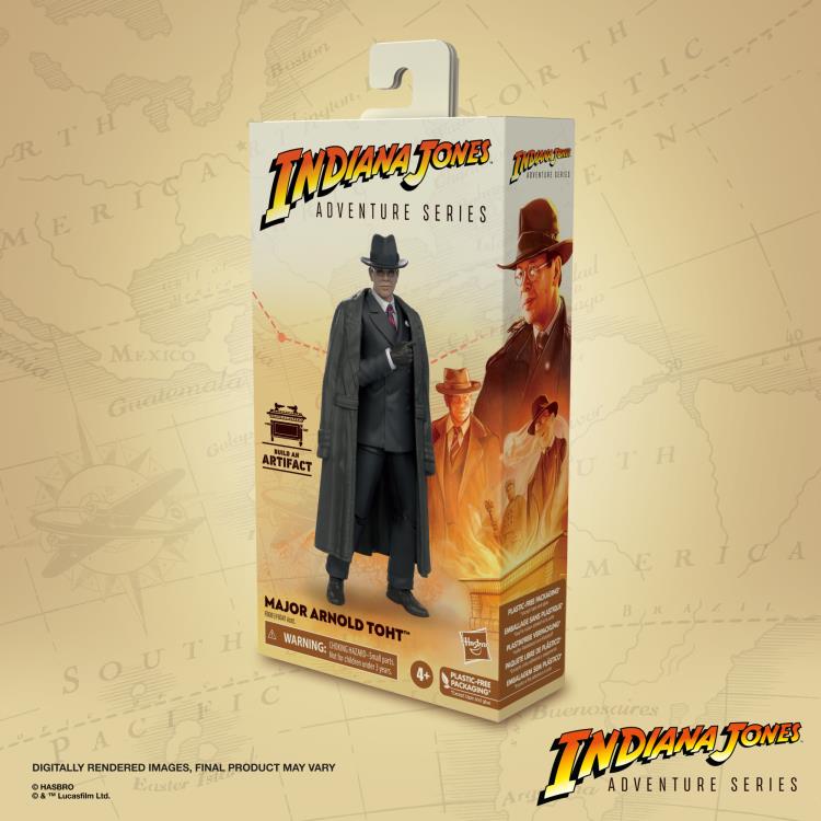 Indiana Jones Adventure Series Major Arnold Toht Figure (Ark of the Covenant BAA) Gallery Image 13