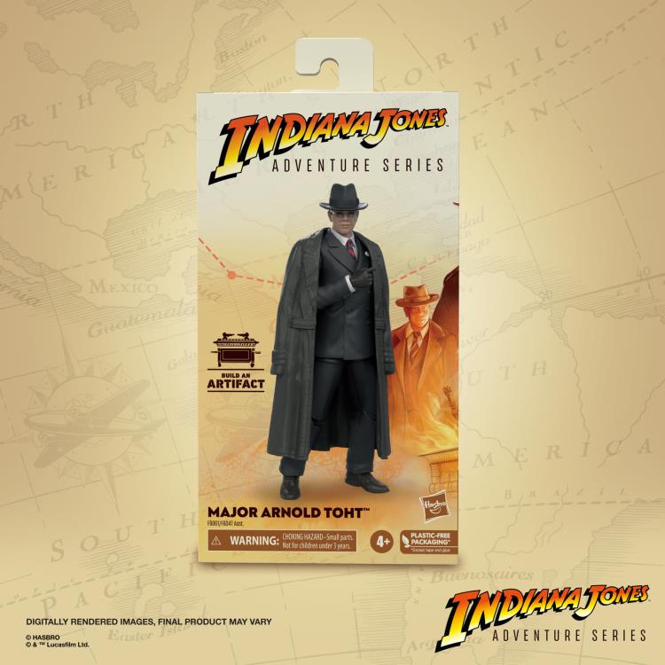 Indiana Jones Adventure Series Major Arnold Toht Figure (Ark of the Covenant BAA) Gallery Image 12