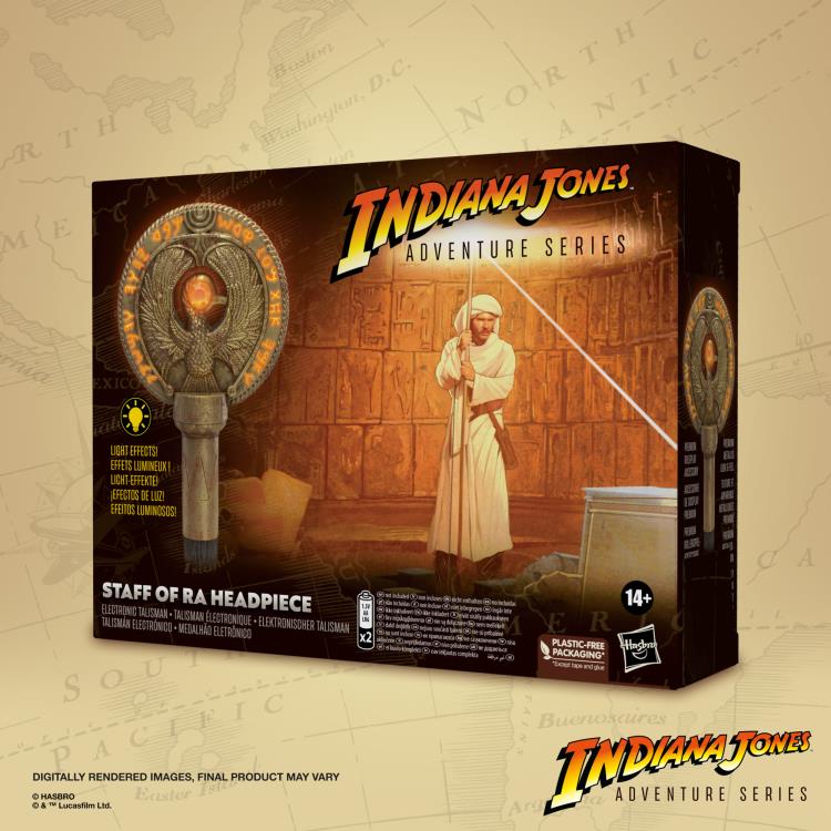 Indiana Jones Adventure Series Premium Artifacts Staff of Ra Talisman Electronic Replica Gallery Image 10