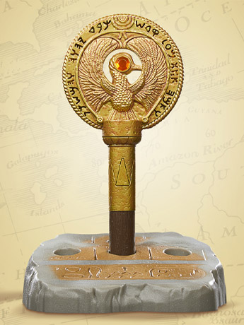 Indiana Jones Adventure Series Premium Artifacts Staff of Ra Talisman Electronic Replica Gallery Image 2