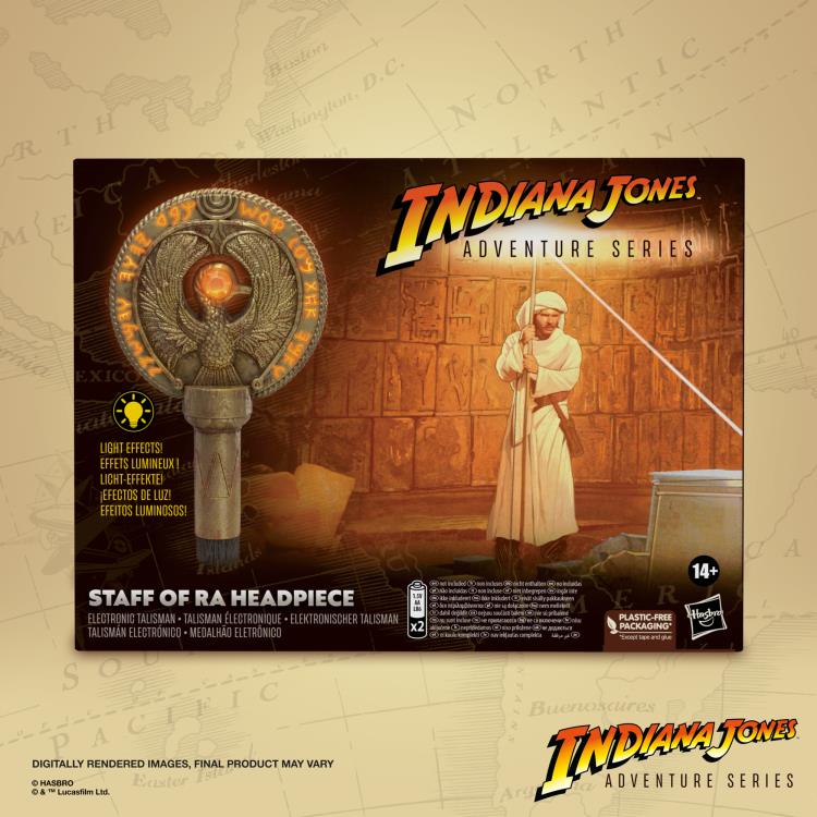 Indiana Jones Adventure Series Premium Artifacts Staff of Ra Talisman Electronic Replica Gallery Image 9