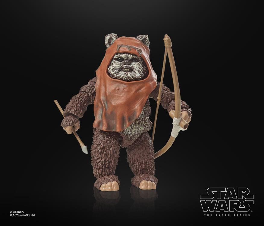 Star Wars 40th Anniversary The Black Series 6" Wicket (Return of the Jedi) Gallery Image 8