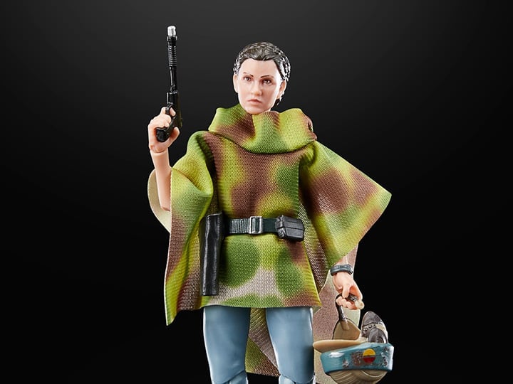 Star Wars 40th Anniversary The Black Series 6" Princess Leia (Endor) (Return of the Jedi) Gallery Image 1