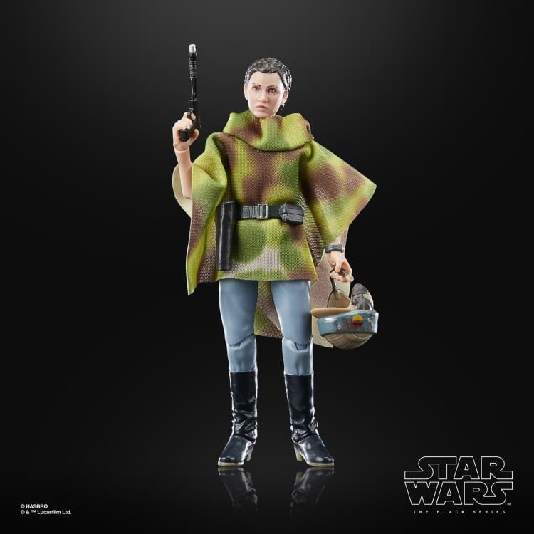 Star Wars 40th Anniversary The Black Series 6" Princess Leia (Endor) (Return of the Jedi) Gallery Image 4