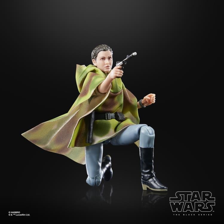 Star Wars 40th Anniversary The Black Series 6" Princess Leia (Endor) (Return of the Jedi) Gallery Image 5