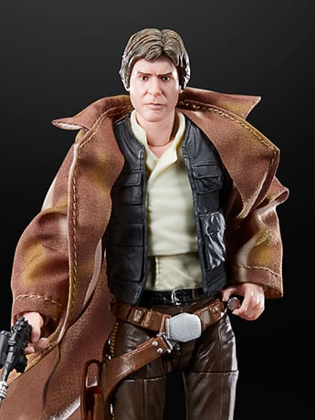 Star Wars 40th Anniversary The Black Series 6" Han Solo (Endor) (Return of the Jedi) Gallery Image 2