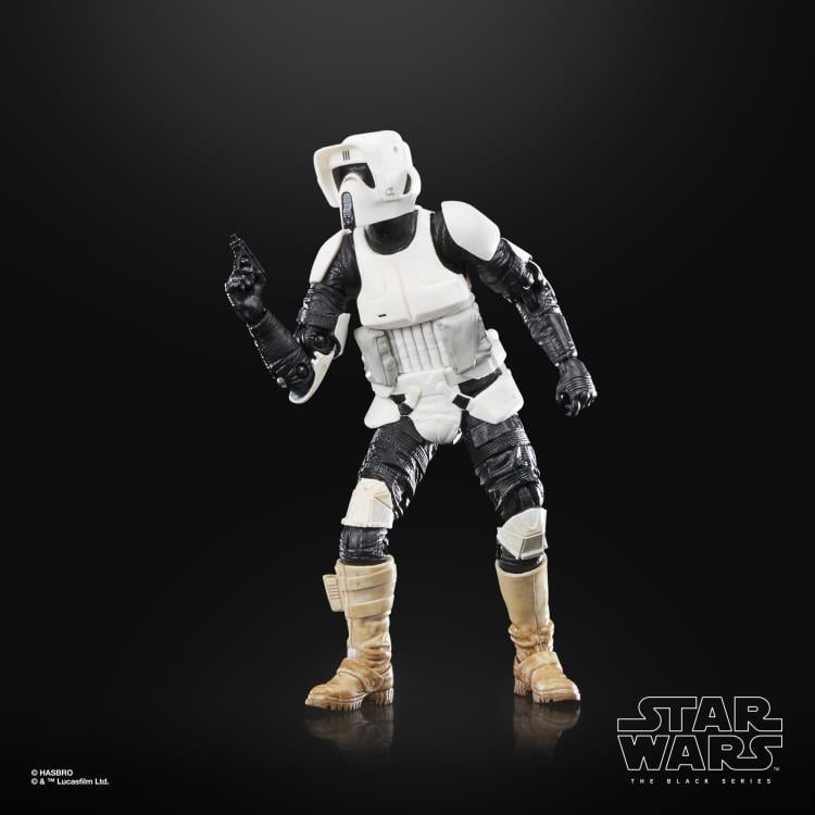 Star Wars 40th Anniversary The Black Series 6" Biker Scout (Return of the Jedi) Gallery Image 5