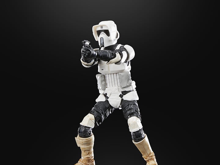 Star Wars 40th Anniversary The Black Series 6" Biker Scout (Return of the Jedi) Gallery Image 1