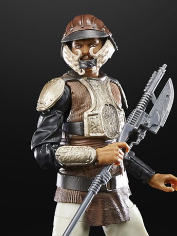 Star Wars 40th Anniversary The Black Series 6" Lando Calrissian (Skiff Guard) (Return of the Jedi) Gallery Image 2