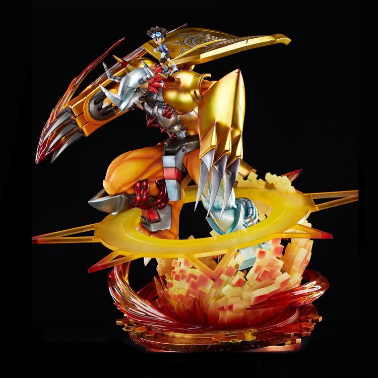 Digimon Adventure Large Scale Series WarGreymon Statue Gallery Image 7