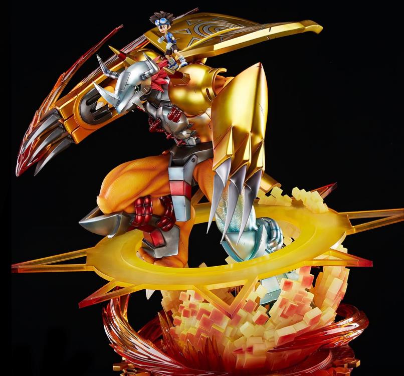 Digimon Adventure Large Scale Series WarGreymon Statue Gallery Image 8
