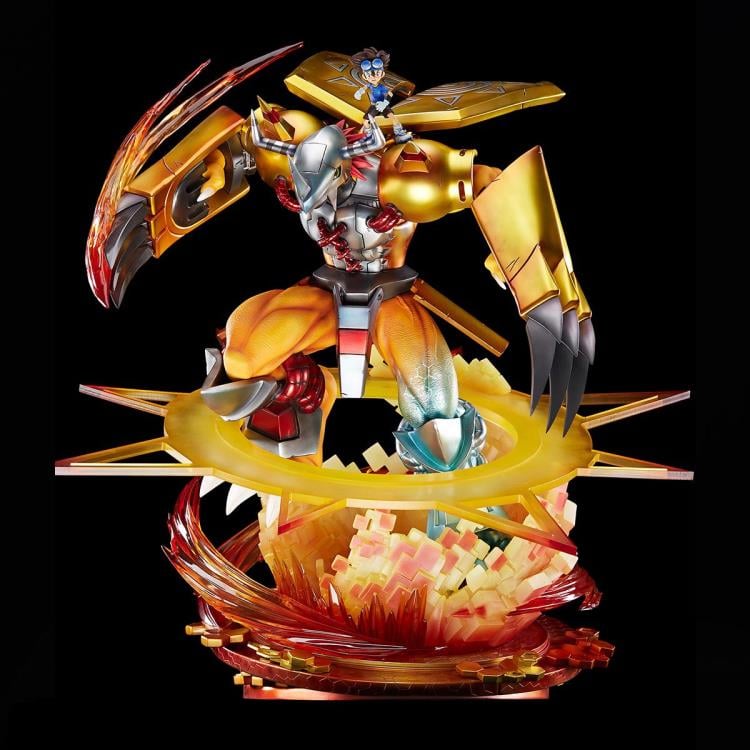 Digimon Adventure Large Scale Series WarGreymon Statue Gallery Image 3