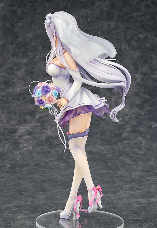 Re:Zero Starting Life in Another World Emilia (Wedding Ver.) 1/7 Scale Figure (Reissue) Gallery Image 5