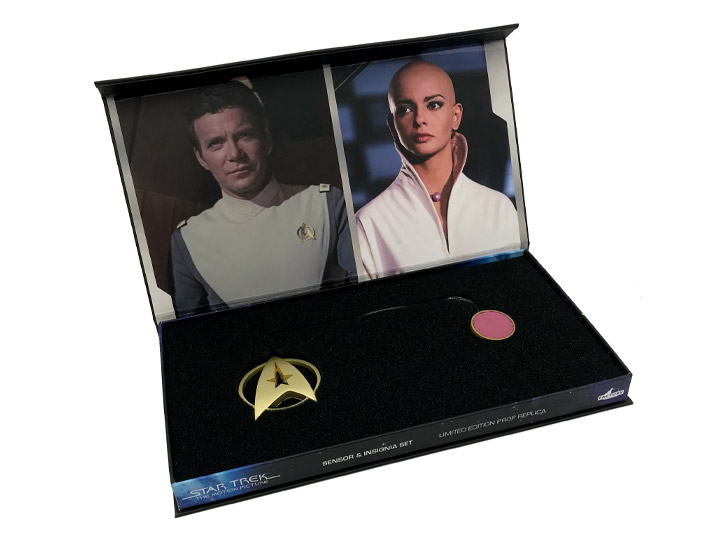 Star Trek: The Motion Picture Ilia Sensor & Command Insignia Limited Edition Prop Replica Set Gallery Image 1