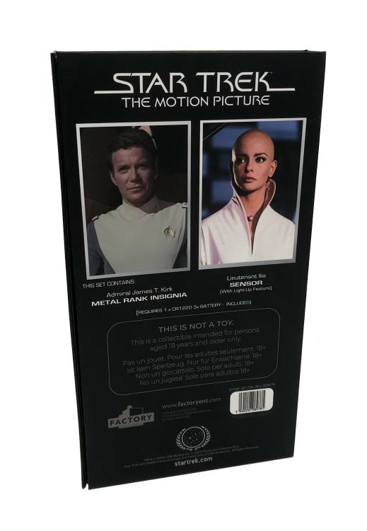 Star Trek: The Motion Picture Ilia Sensor & Command Insignia Limited Edition Prop Replica Set Gallery Image 12