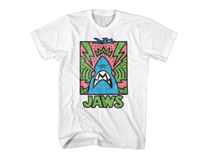 Jaws Abstract Doodle T-Shirt Gallery Image 1