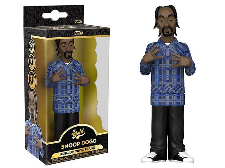 Snoop Dogg Gold 5-Inch Premium Vinyl Figure Gallery Image 1
