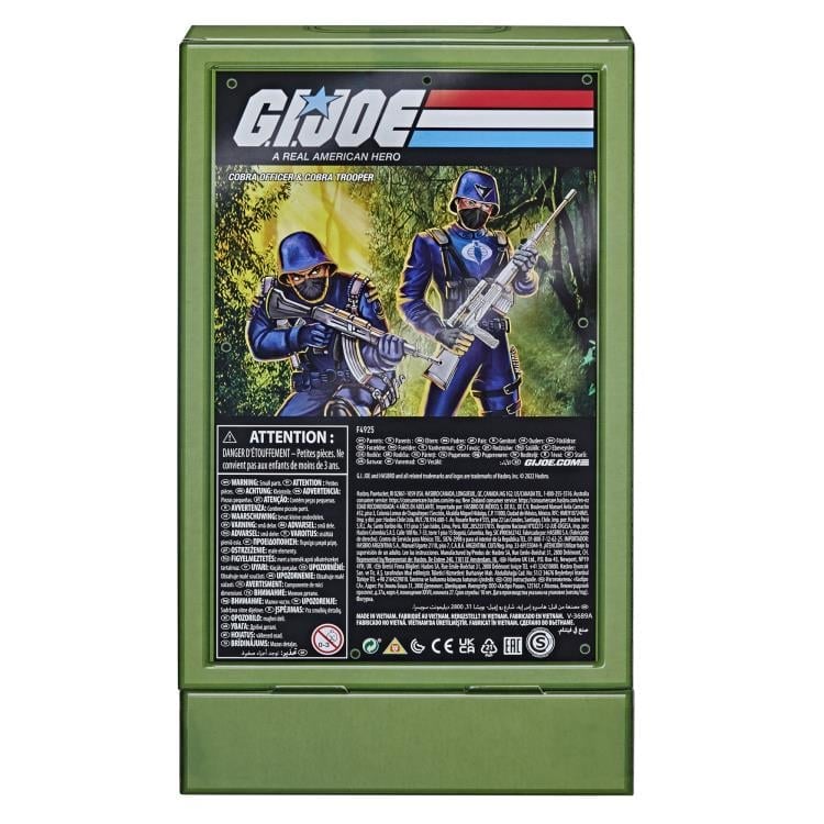 G.I. Joe Retro Collection 3.75" Cobra Trooper and Officer Exclusive Two-Pack Gallery Image 6
