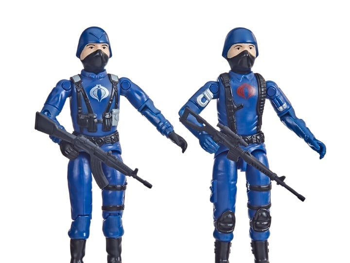 G.I. Joe Retro Collection 3.75" Cobra Trooper and Officer Exclusive Two-Pack Gallery Image 1