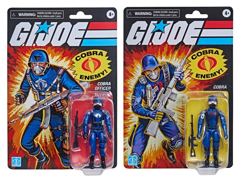 G.I. Joe Retro Collection 3.75" Cobra Trooper and Officer Exclusive Two-Pack Gallery Image 4