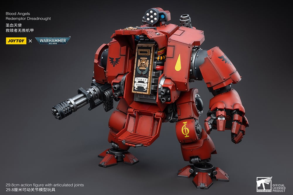 Warhammer 40K Blood Angels Redemptor Dreadnought 1/18 Scale Action Figure Gallery Image 11