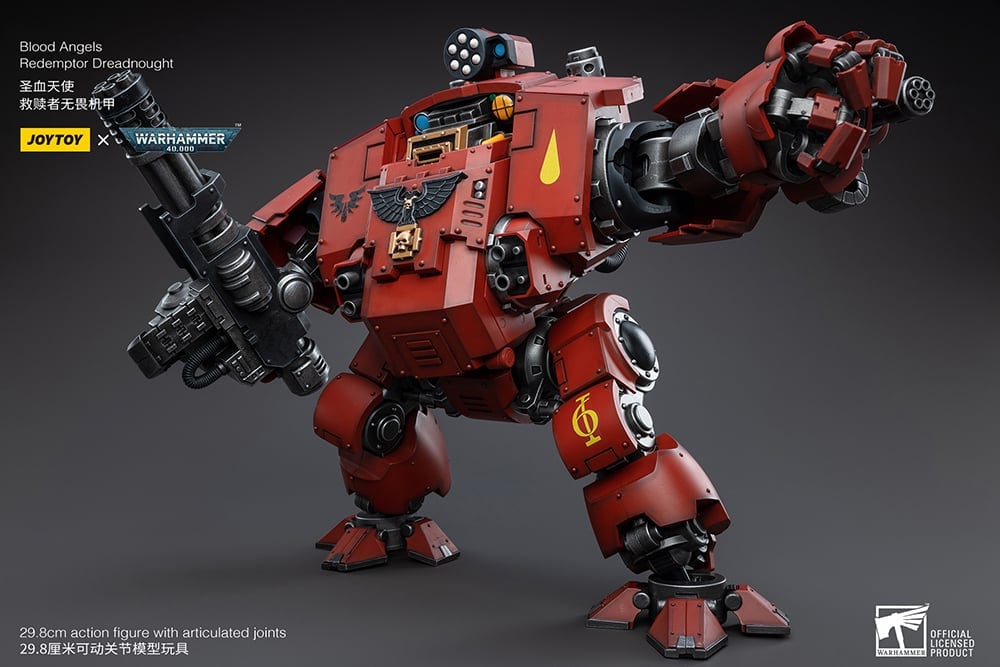 Warhammer 40K Blood Angels Redemptor Dreadnought 1/18 Scale Action Figure Gallery Image 8