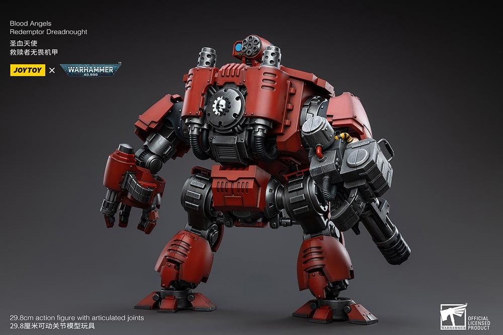 Warhammer 40K Blood Angels Redemptor Dreadnought 1/18 Scale Action Figure Gallery Image 6