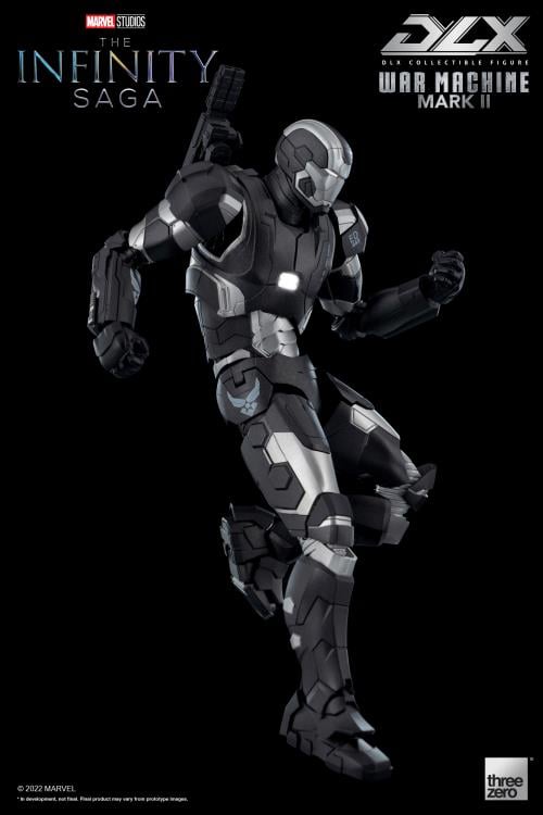 Avengers: Age of Ultron Infinity Saga DLX War Machine Mark 2 1/12 Scale Action Figure Gallery Image 6