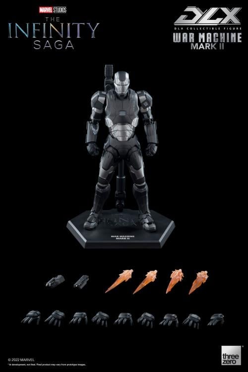 Avengers: Age of Ultron Infinity Saga DLX War Machine Mark 2 1/12 Scale Action Figure Gallery Image 20