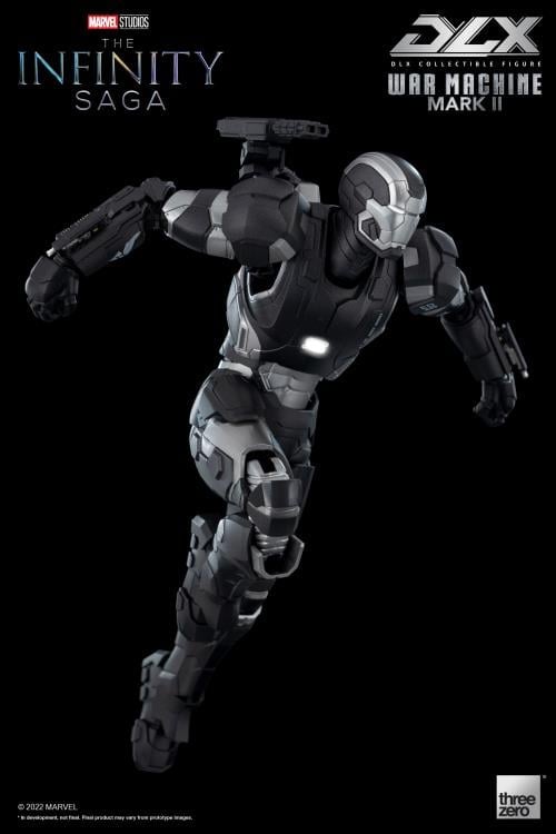 Avengers: Age of Ultron Infinity Saga DLX War Machine Mark 2 1/12 Scale Action Figure Gallery Image 9