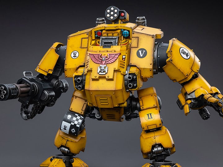 Warhammer 40K Imperial Fists Redemptor Dreadnought 1/18 Scale Figure Gallery Image 1