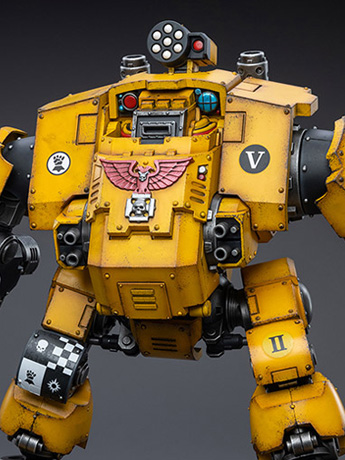 Warhammer 40K Imperial Fists Redemptor Dreadnought 1/18 Scale Figure Gallery Image 2